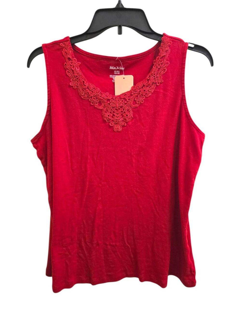 Very Good XL red White Stag tank